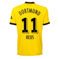 Fotballdrakt Dame Borussia Dortmund Marco Reus #11 Hjemmedrakt 2023-24 Kortermet